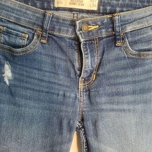 Hollister Women's Distressed Denim Skinny Jeans